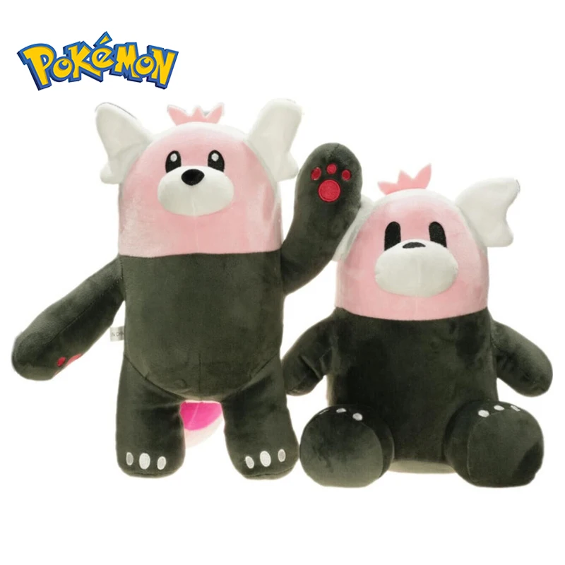 

32cm TAKARA TOMY Pokemon Plush Bewear Stuffed Toy Anime Plush Pillow Kawaii Pokémon Pink Bear Decor Doll Xmas Gift Toy for Kids