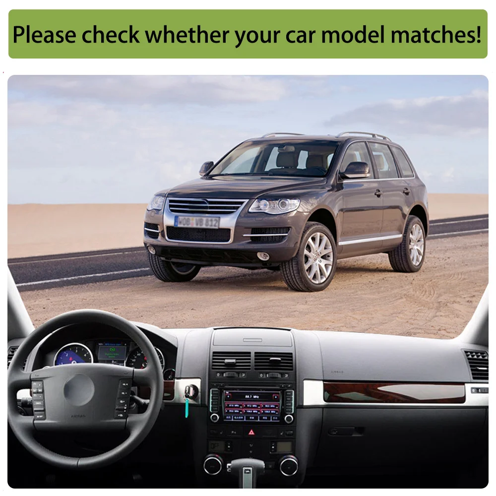 Anti-Slip Mat For Volkswagen VW Touareg 2002-2010 7L Dashboard Cover Pad Sunshade Dashmat Carpet Accessories 2004 2005 2006 2008
Anti-Slip Mat For Volkswagen VW Touareg 2002-2010 7L Dashboard Cover Pad Sunshade Dashmat Carpet Accessories 2004 2005 2006 2008