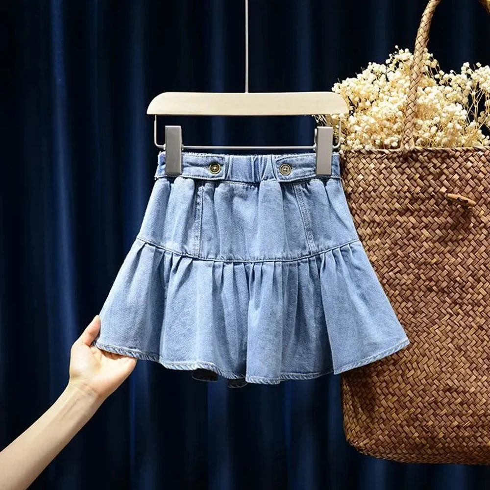 2-10 Years Girls Denim Skirts Blue Elasitc Waist Pleated Jeans Skirt for Girls Toddler Baby Summer Clothes Kids 6 8 3 4 5 6 7 9
2-10 Years Girls Denim Skirts Blue Elasitc Waist Pleated Jeans Skirt for Girls Toddler Baby Summer Clothes Kids 6 8 3 4 5 6 7 9
