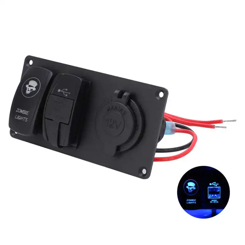 Car Cigarette Lighter Car USB Charger ‑25℃‑80℃ Dual USB for RVs for Ships for Buses
Car Cigarette Lighter Car USB Charger ‑25℃‑80℃ Dual USB for RVs for Ships for Buses