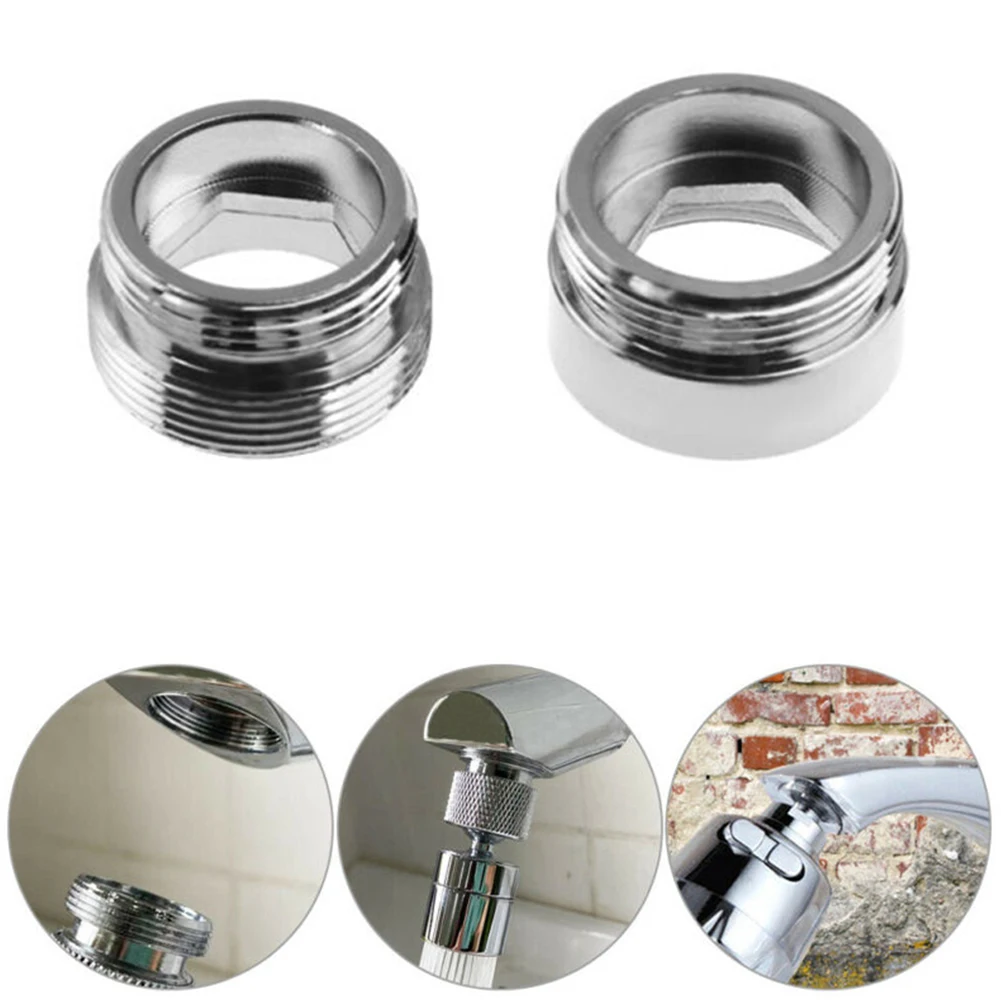 Tap Aerator Connector Metal Outside Inside Thread Water Saving Adaptor Kitchen Faucet 16/18/20/22/24/28/mm To 22mm With Gasket
Tap Aerator Connector Metal Outside Inside Thread Water Saving Adaptor Kitchen Faucet 16/18/20/22/24/28/mm To 22mm With Gasket