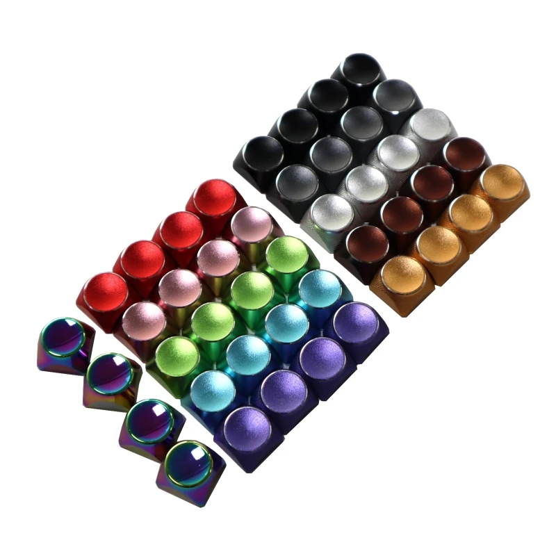 DIY Mechanical Keyboard, 1PC Durable Aluminum Alloy Keycap Creative Multicolor XDA Profile Gaming Keycap No Engraving
DIY Mechanical Keyboard, 1PC Durable Aluminum Alloy Keycap Creative Multicolor XDA Profile Gaming Keycap No Engraving