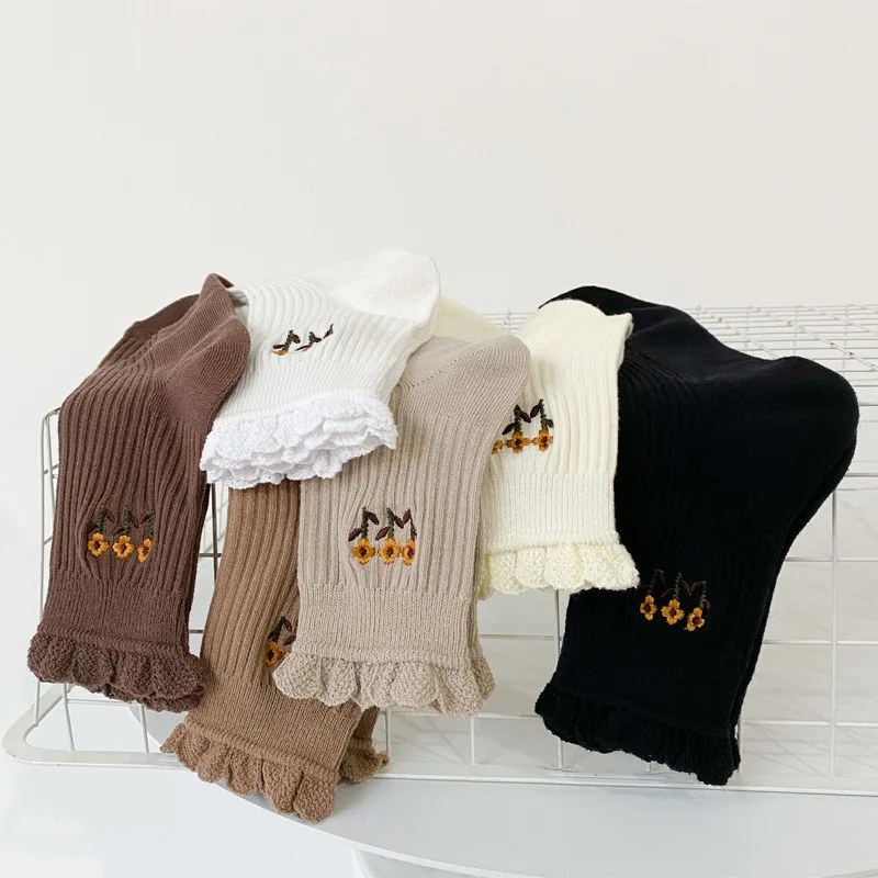 Retro Artistic Lace for Women, INS Pile Heap Socks Tide, Embroidered Flowers Lace Socks Cute Socks Kawaii
Retro Artistic Lace for Women, INS Pile Heap Socks Tide, Embroidered Flowers Lace Socks Cute Socks Kawaii