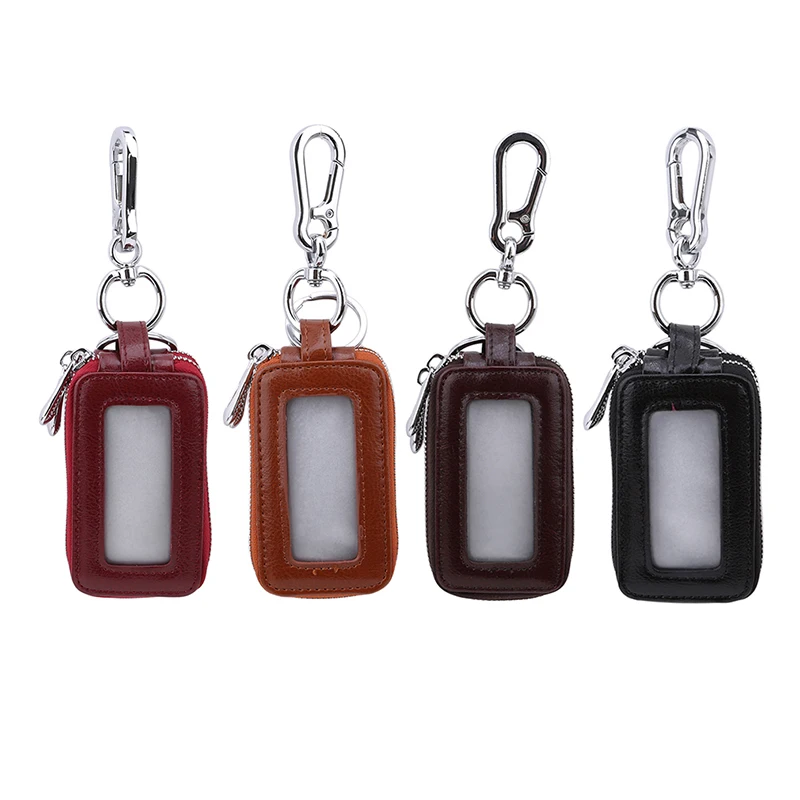 1Pcs Double Zipper Home Key Case with Transparent Window Brand Vintage Style Car Key Holder Smart Housekeeper Cow Leather
1Pcs Double Zipper Home Key Case with Transparent Window Brand Vintage Style Car Key Holder Smart Housekeeper Cow Leather