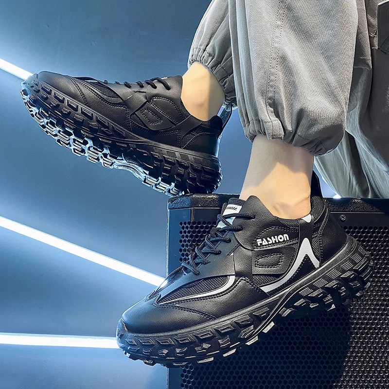 Fujeak Winter Men Casual Shoes Fashion Men's Chunky Sneakers Height Increasing Dad Shoes Thick Sole Hard-Wearing Male Footwear 
Fujeak Winter Men Casual Shoes Fashion Men's Chunky Sneakers Height Increasing Dad Shoes Thick Sole Hard-Wearing Male Footwear