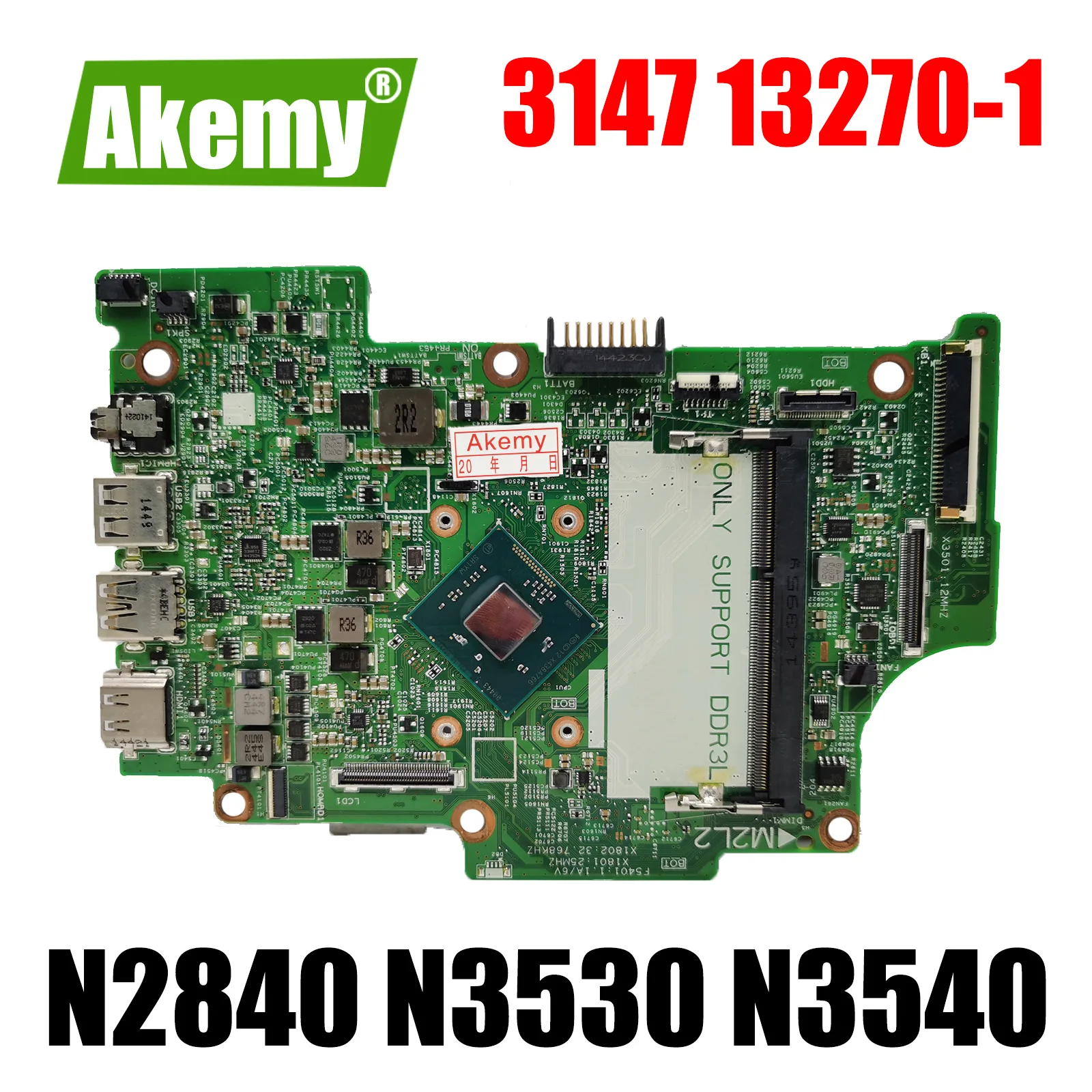 CN-0CW22X 0KW8RD For DELL Inspiron 3147 13270-1 CELERON Laptop motherboard with N2830 N2840 N3530 N3540 CPU Mainboard DDR3 UMA
CN-0CW22X 0KW8RD For DELL Inspiron 3147 13270-1 CELERON Laptop motherboard with N2830 N2840 N3530 N3540 CPU Mainboard DDR3 UMA