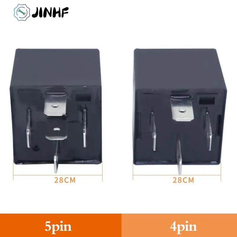4 5 Pin 4P 5P 40A Waterproof Car Relay Long Life Automotive Relays Normally Open DC 12V/24V Relay For Head Light Air Conditioner
4 5 Pin 4P 5P 40A Waterproof Car Relay Long Life Automotive Relays Normally Open DC 12V/24V Relay For Head Light Air Conditioner