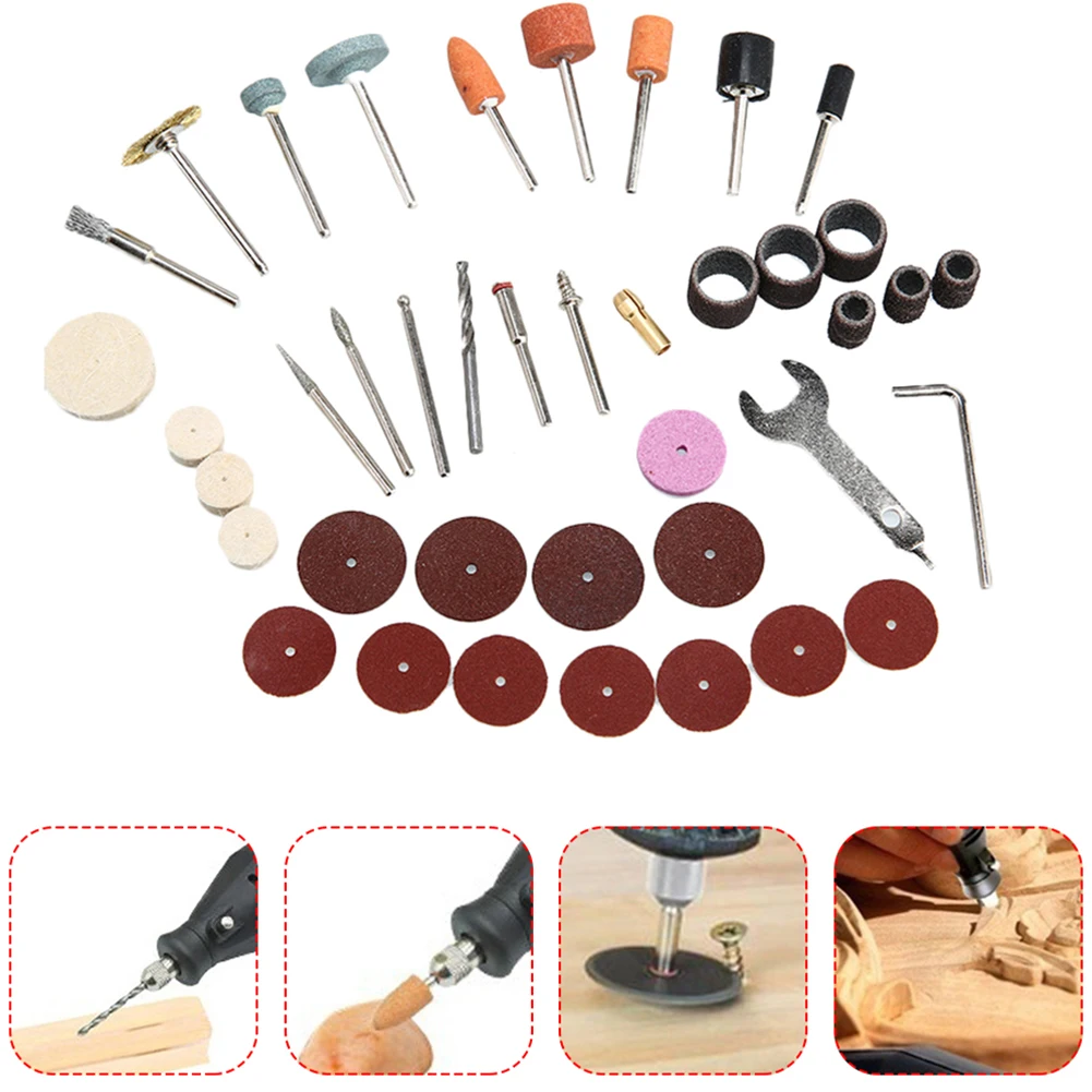 40pcs Mini Electric Drill Multi Rotary Tool Accessories Grinding Polishing Rotating For Dre Mel Engraving Electric Power Tool
40pcs Mini Electric Drill Multi Rotary Tool Accessories Grinding Polishing Rotating For Dre Mel Engraving Electric Power Tool