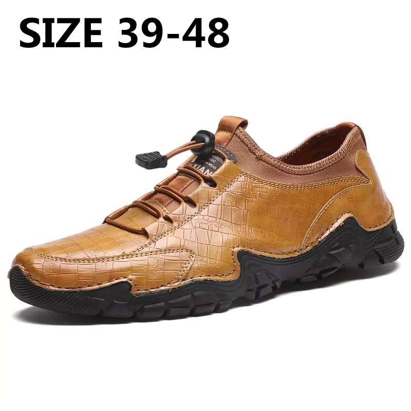 Men Casual Sneakers Driving Shoe Leather Loafers Men Shoes Fashion Hot Sale Moccasins Footwear Big Size 39-48
Men Casual Sneakers Driving Shoe Leather Loafers Men Shoes Fashion Hot Sale Moccasins Footwear Big Size 39-48