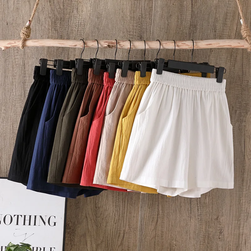 2022 Summer Women Cotton Linen Shorts Loose Casual Shorts Women Literary Wide Leg Pants Solid Oversize Femle Short Pants
2022 Summer Women Cotton Linen Shorts Loose Casual Shorts Women Literary Wide Leg Pants Solid Oversize Femle Short Pants