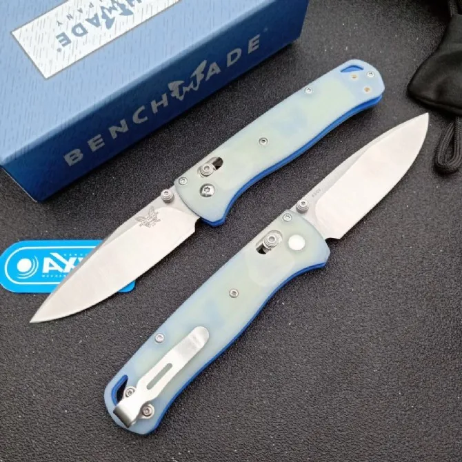 

Benchmade 535 Bugout Folding Knife G10 Handles S30V Blade Outdoor Camping Self Defense Safety Portable Pocket Knives EDC-BY16