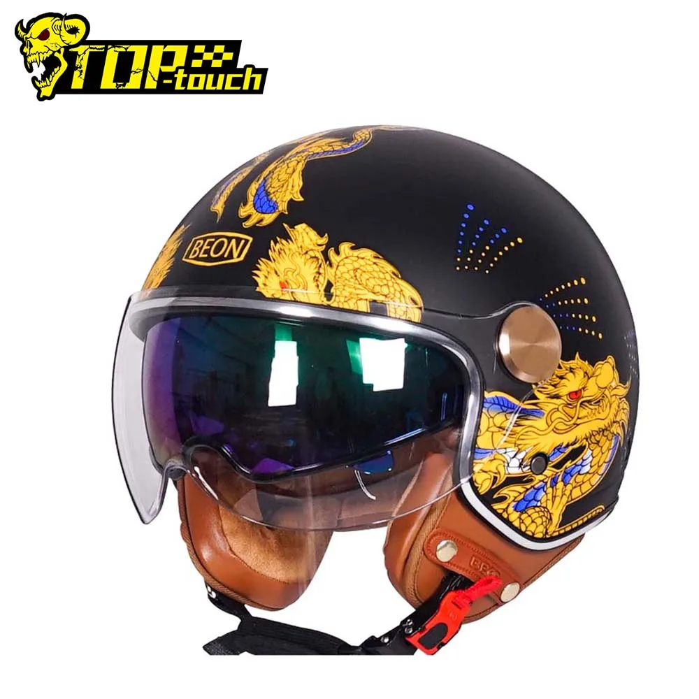 Motorbike Helmet Casque Moto Motorcycle Helmet Capacetes Motorcycle Accessories With Inner Sun Visor Vintage Retro Open Face 
Motorbike Helmet Casque Moto Motorcycle Helmet Capacetes Motorcycle Accessories With Inner Sun Visor Vintage Retro Open Face