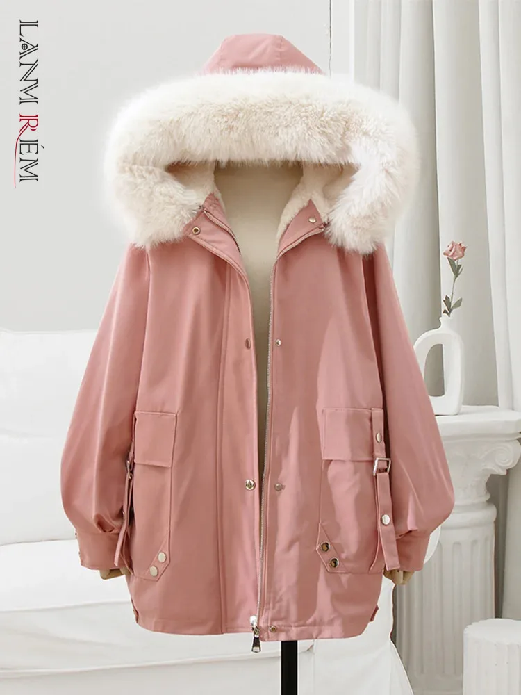 LANMREM Fashion Winter Warm Women's Coat Contrast Color Hooded Loose Thick Jackets Korean Style 2023 New Clothing 32C341
LANMREM Fashion Winter Warm Women's Coat Contrast Color Hooded Loose Thick Jackets Korean Style 2023 New Clothing 32C341