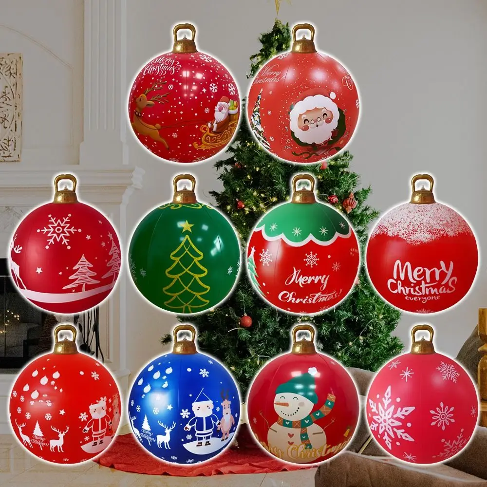 60cm Inflatable Balloon Fashion PVC Toy Decorative Ball Gifts without Light Christmas Ball Outdoor
60cm Inflatable Balloon Fashion PVC Toy Decorative Ball Gifts without Light Christmas Ball Outdoor
