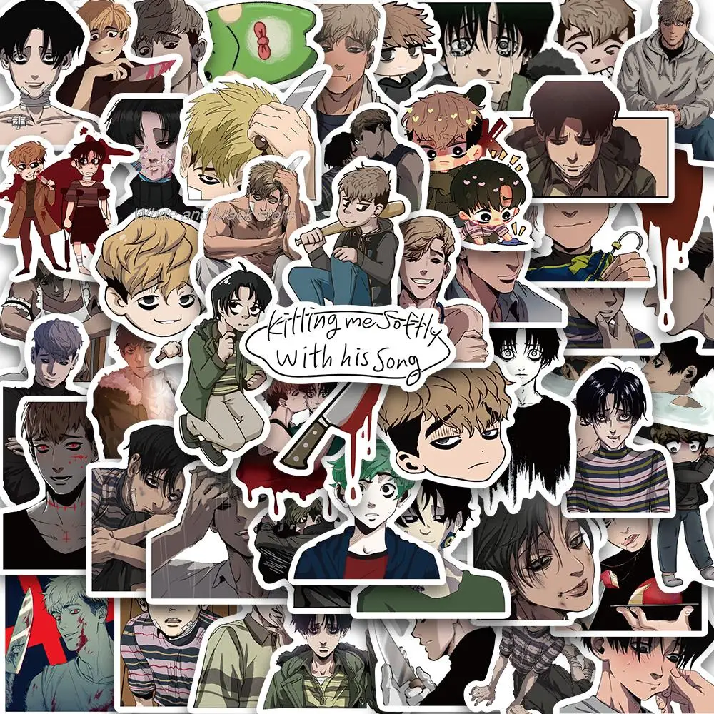 10/50PCS Fate KillingStalking Sticker Nostalgia Graffiti Laptop Luggage For Cafe and Skateboard Wall Stickers Paper Kid Toy 
10/50PCS Fate KillingStalking Sticker Nostalgia Graffiti Laptop Luggage For Cafe and Skateboard Wall Stickers Paper Kid Toy