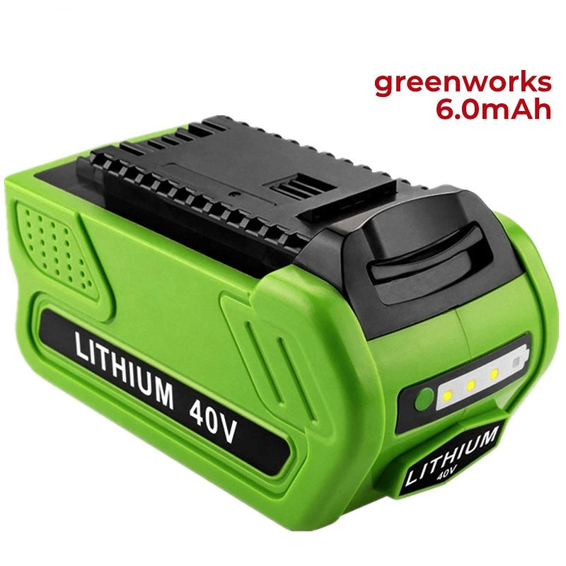 40V 6000mAh Rechargeable Replacement Battery For Creabest 200W GreenWorks G-MAX GMAX 29462 29472 22272 Battery 29717
40V 6000mAh Rechargeable Replacement Battery For Creabest 200W GreenWorks G-MAX GMAX 29462 29472 22272 Battery 29717