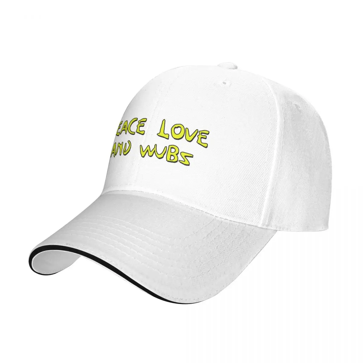 Бейсболка peace love and wubz летняя кепка походная Кепка Мужская Роскошная Брендовая