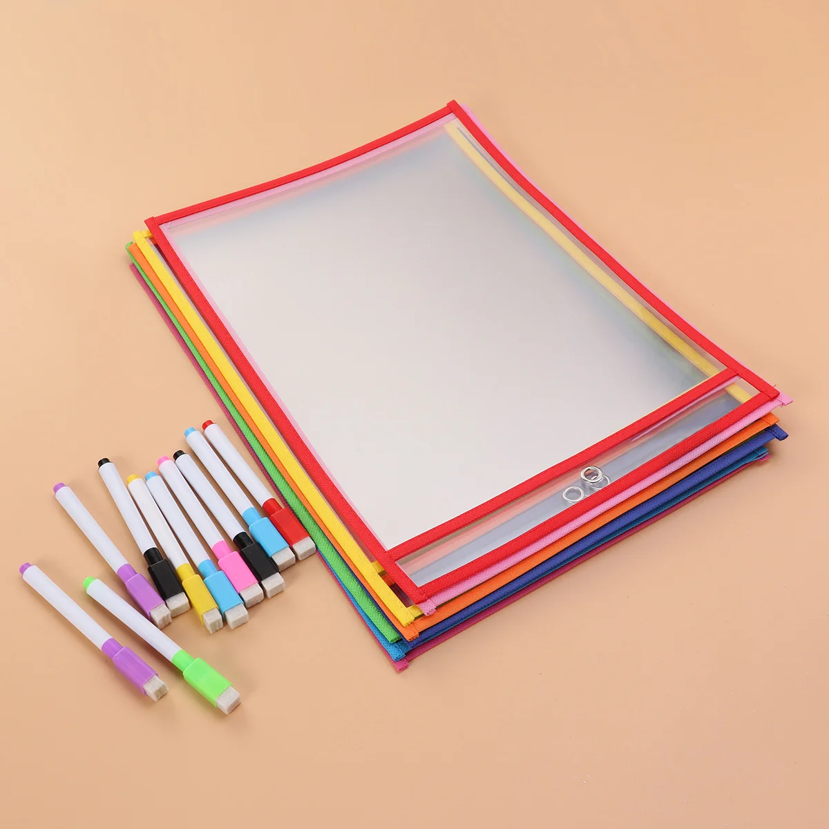 Dry Erase Pockets Wipe Supplieswrite Reusable Pocket Education Sleeves Sheet Office Home Uhat Teaching Classroom Clean Wallets
Dry Erase Pockets Wipe Supplieswrite Reusable Pocket Education Sleeves Sheet Office Home Uhat Teaching Classroom Clean Wallets