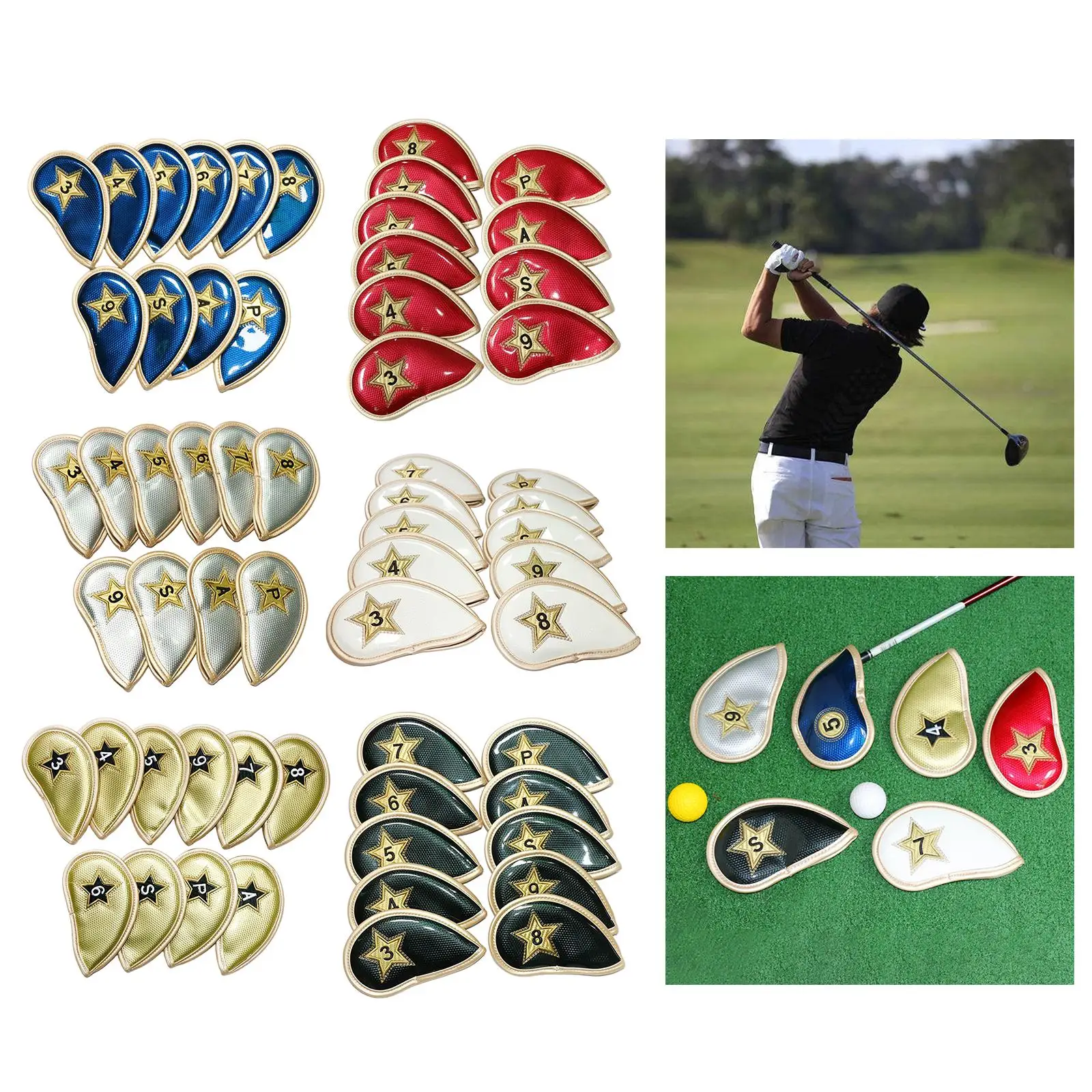 10pcs Golf Club Covers Waterproof Covers to Your Golf of Damage
10pcs Golf Club Covers Waterproof Covers to Your Golf of Damage
