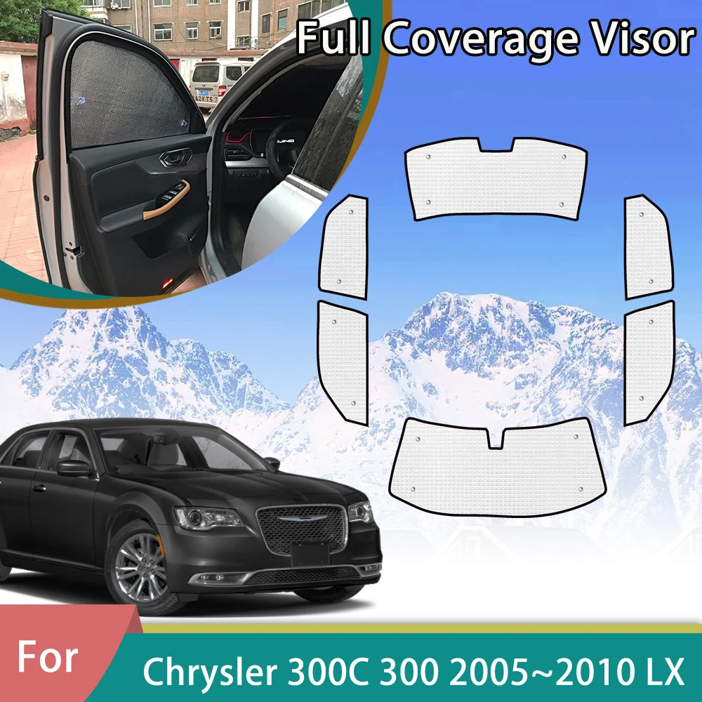 Car Full Coverage Sunshades For Chrysler 300 300C LX 2005~2010 UV Protection Auto Parts Sunshade Window Decoration 2008 2009
Car Full Coverage Sunshades For Chrysler 300 300C LX 2005~2010 UV Protection Auto Parts Sunshade Window Decoration 2008 2009