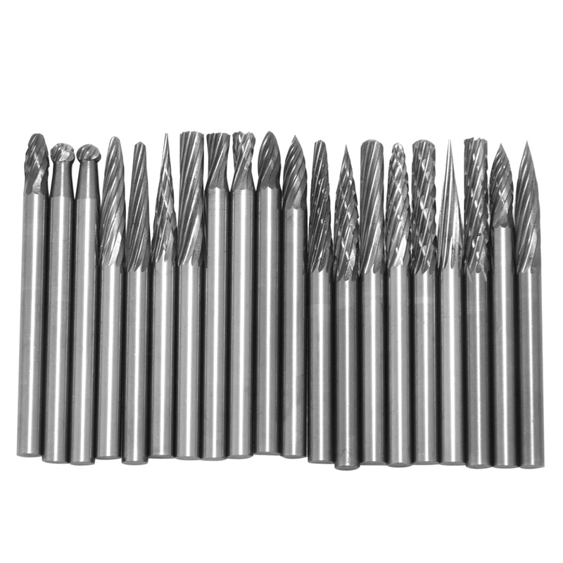 LICG 20PCS Head Tungsten Carbide Steel Rotary Burr Die Grinder Bit Shank Carving Set
LICG 20PCS Head Tungsten Carbide Steel Rotary Burr Die Grinder Bit Shank Carving Set