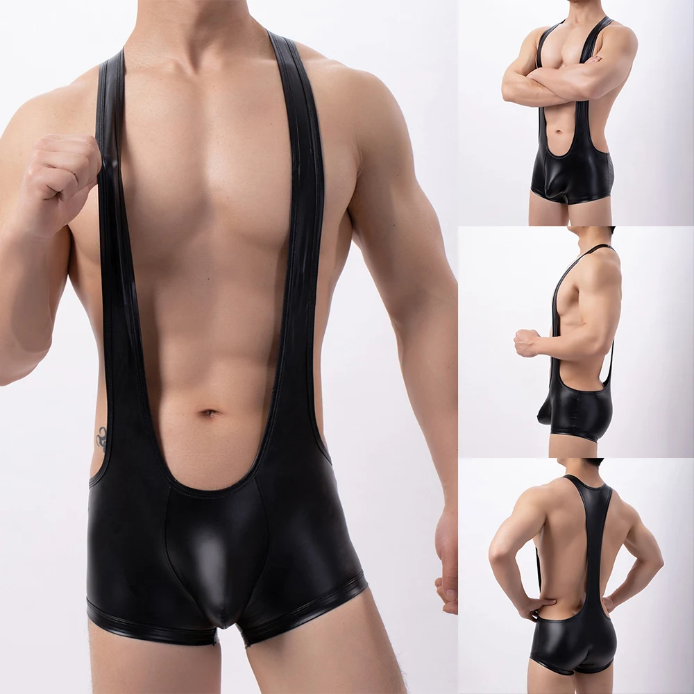 Boxershorts Men Sexy Gay Jock Strap PU Leather Shorts U Convex Pouch Underwear WetLook Boxer Briefs G-strings Sexy Lingerie
Boxershorts Men Sexy Gay Jock Strap PU Leather Shorts U Convex Pouch Underwear WetLook Boxer Briefs G-strings Sexy Lingerie