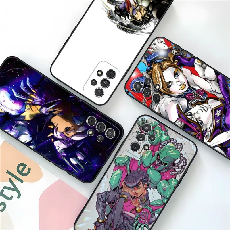 

JoJo's Bizarre Adventure Phone Case For Samsung Galaxy A33 A21 A31 A22 A13 A52 A02 A53 A50 A32 A73 A40 A20 A23 Back Cover