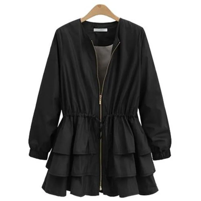 Spring Autumn Trench Coat Women 2022New Mid Long Zipper Casual Wild Waist Female Windbreakers Loose Basic CoatS Female TopsR1847
Spring Autumn Trench Coat Women 2022New Mid Long Zipper Casual Wild Waist Female Windbreakers Loose Basic CoatS Female TopsR1847