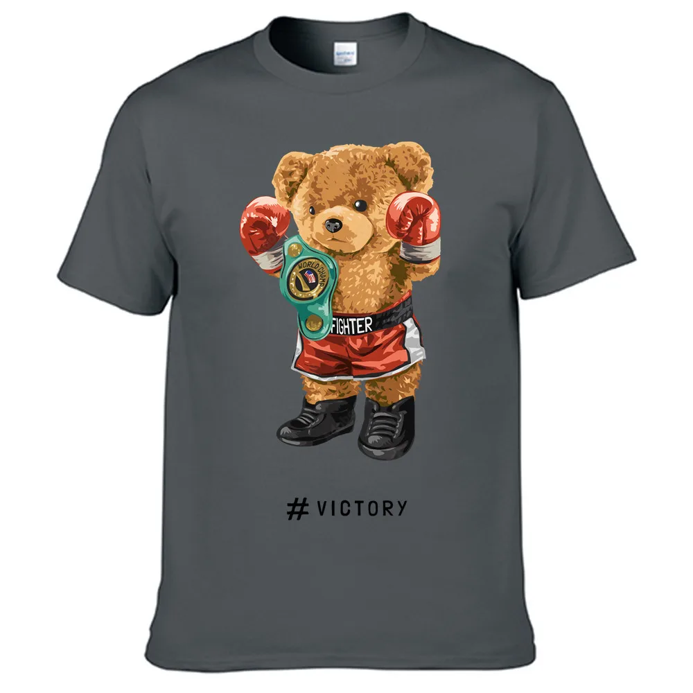 Brawny Bear That Won The Boxing Match T-shirt For Men Limitied Edition Unisex Brand T-shirt Cotton Amazing Short Sleeve Tops
Brawny Bear That Won The Boxing Match T-shirt For Men Limitied Edition Unisex Brand T-shirt Cotton Amazing Short Sleeve Tops