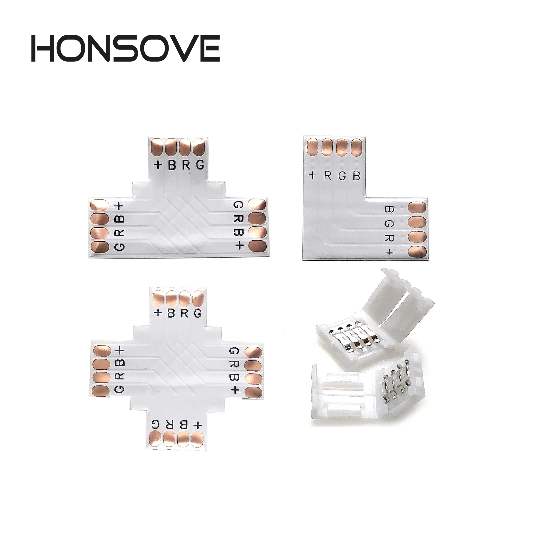LED Strip 4PIN Corner Connector 10mm PCB Shape Solderless For 5050 3528 RGB LED Strip Light 10-50PCS
LED Strip 4PIN Corner Connector 10mm PCB Shape Solderless For 5050 3528 RGB LED Strip Light 10-50PCS