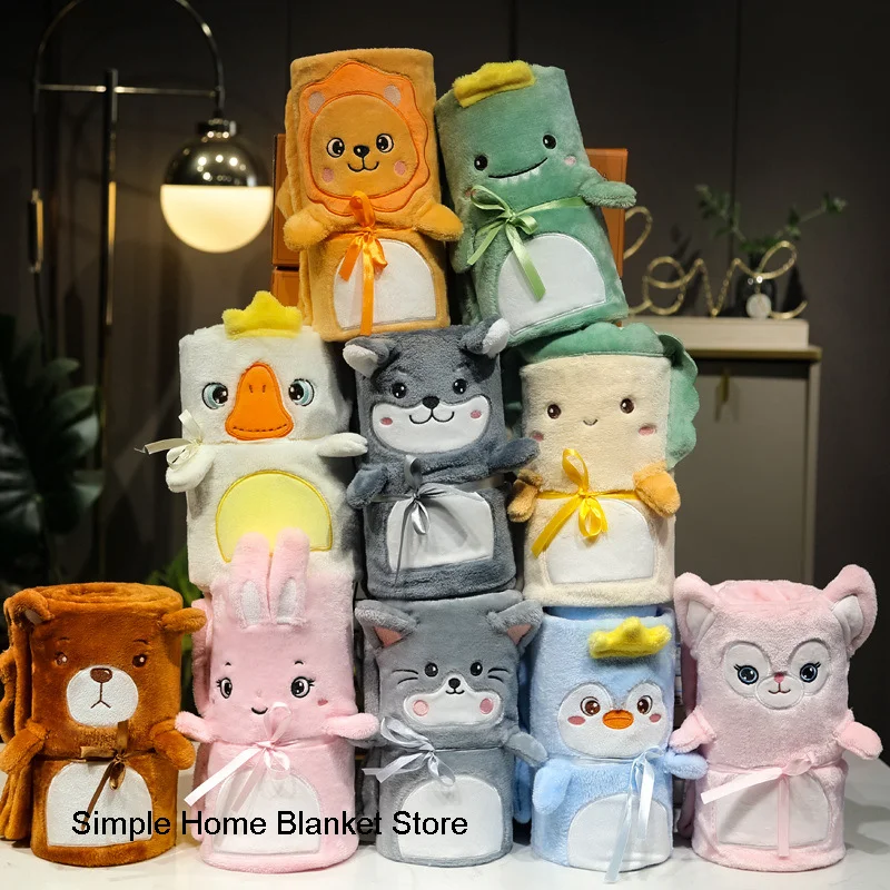 Cartoon Animal Nap Blanket Soft CuteCoral Velvet Nap Air Conditioning Blanket Decor Home Bedroom Shawl Birthday Christmas Gift
Cartoon Animal Nap Blanket Soft CuteCoral Velvet Nap Air Conditioning Blanket Decor Home Bedroom Shawl Birthday Christmas Gift