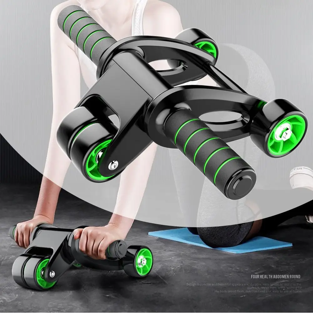 Roller Abdominal Exerciser Foldable Automatic Rebound Fitness Roller Abdominal Wheel Four-Wheel Healthy Belly Wheel
Roller Abdominal Exerciser Foldable Automatic Rebound Fitness Roller Abdominal Wheel Four-Wheel Healthy Belly Wheel