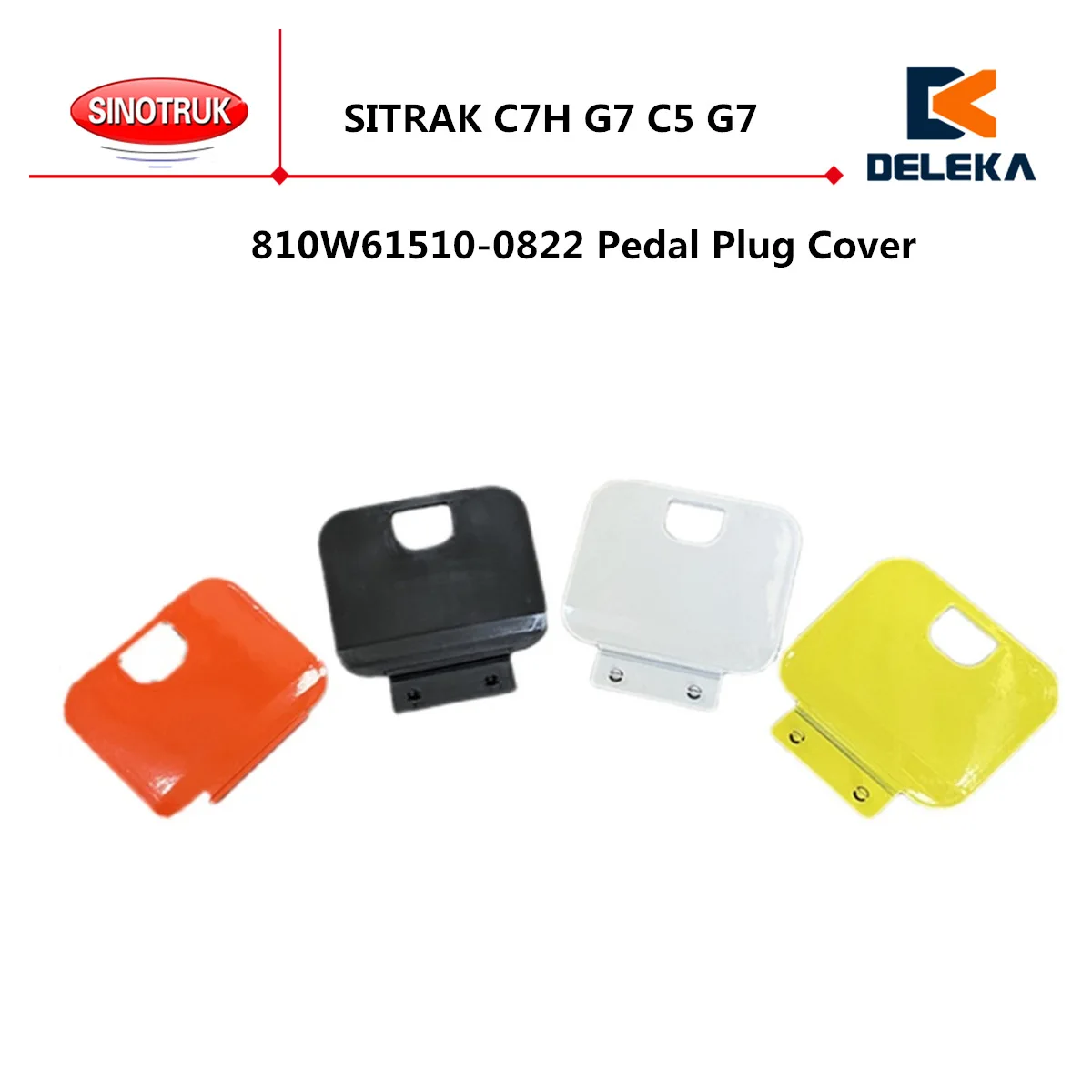 810W61510-0822 Pedal Plug Cover For CNHTC SINOTRUK SITRAK C7H G7 C5 G7 Square Plastic Plate 
810W61510-0822 Pedal Plug Cover For CNHTC SINOTRUK SITRAK C7H G7 C5 G7 Square Plastic Plate