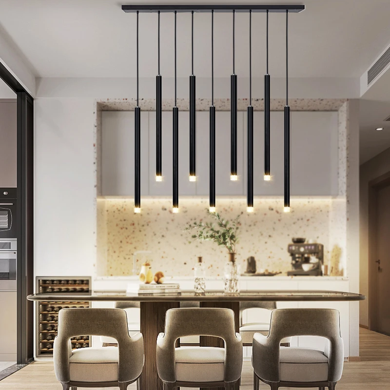 Lamp Modern Pendant Lighting Linear Chandeliers LED Pendant Lights Kitchen Island With Matte Black Finish And Acrylic Shades
Lamp Modern Pendant Lighting Linear Chandeliers LED Pendant Lights Kitchen Island With Matte Black Finish And Acrylic Shades