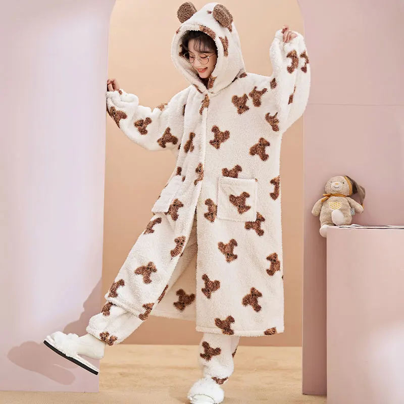 Winter Pyjamas Plus Size XXL пижама женская Women Sleepwear женский Intensification pijamas Loose Version Medium Style Pajamas
Winter Pyjamas Plus Size XXL пижама женская Women Sleepwear женский Intensification pijamas Loose Version Medium Style Pajamas