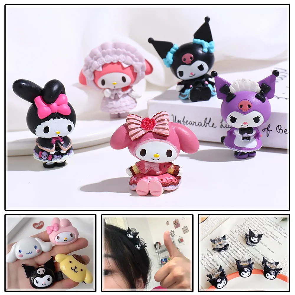 Anime Action figures Sanrio Model My Melody Kuromi Kt Cat Kawaii Doll child Collection toys free give girl‘s kulomi Hairpin
Anime Action figures Sanrio Model My Melody Kuromi Kt Cat Kawaii Doll child Collection toys free give girl‘s kulomi Hairpin