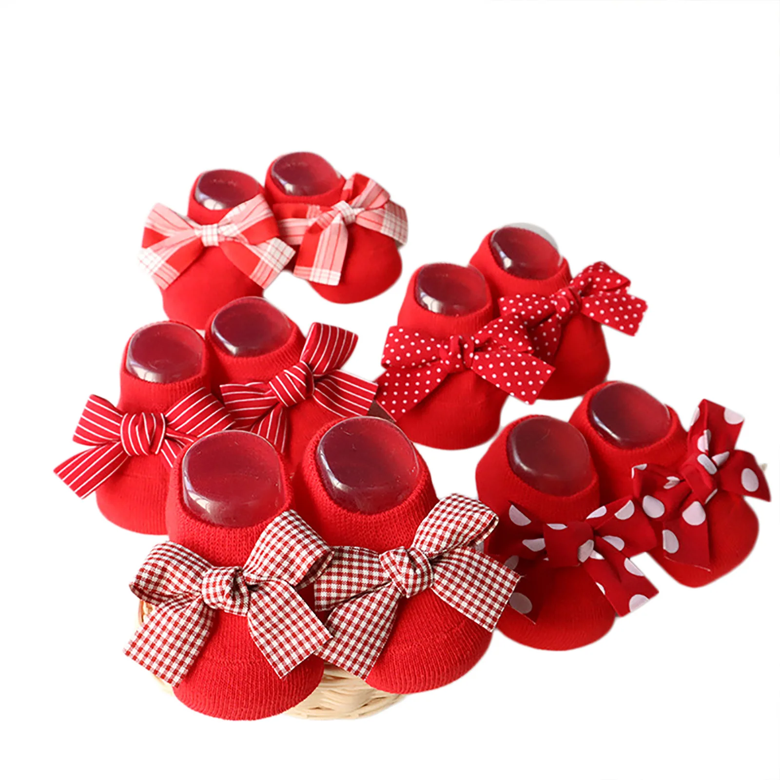 Infant Baby Girls Foot Socks Anti Skid Socks, Boat Line Socks for Floor Walking with Wave Point Mesh Check Pattern Bowknot
Infant Baby Girls Foot Socks Anti Skid Socks, Boat Line Socks for Floor Walking with Wave Point Mesh Check Pattern Bowknot