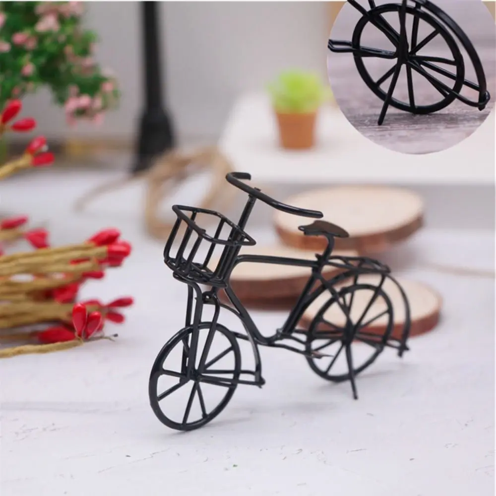 Small Bicycle Model Vintage Black Handmade Bike Miniatures Iron Art Old-fashioned Collection Gift
Small Bicycle Model Vintage Black Handmade Bike Miniatures Iron Art Old-fashioned Collection Gift