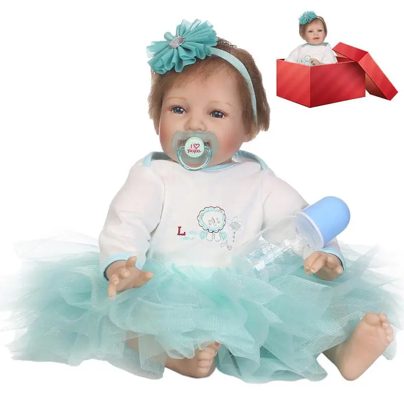 Realistic Baby Doll Realistic Girl Silicone Baby Doll Simulation Silicone Newborn Dolls Gift With Soft Skin For Kids
Realistic Baby Doll Realistic Girl Silicone Baby Doll Simulation Silicone Newborn Dolls Gift With Soft Skin For Kids