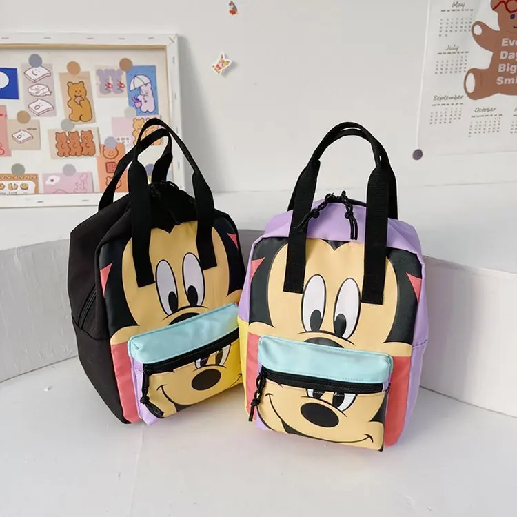

Детский рюкзак «Микки Маус», школьный ранец для мальчиков и девочек, дорожная сумка с мультипликационным рисунком, маленький ранец