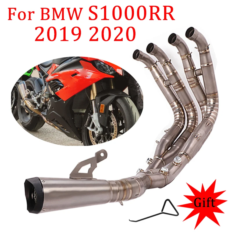 Full System Exhaust For BMW S1000RR 2020 2019 20 Escape Modified Titanium Alloy Front Mid Link Pipe Muffler Motorcycle Exhaust
Full System Exhaust For BMW S1000RR 2020 2019 20 Escape Modified Titanium Alloy Front Mid Link Pipe Muffler Motorcycle Exhaust
