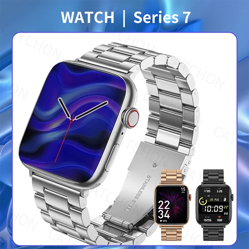 CATCHON 2023 Men Smart Watch Bluetooth Call NFC Door Access Control Women Smartwatch Sport Fitness Bracelet Pk Series 7 8 Ultra
CATCHON 2023 Men Smart Watch Bluetooth Call NFC Door Access Control Women Smartwatch Sport Fitness Bracelet Pk Series 7 8 Ultra