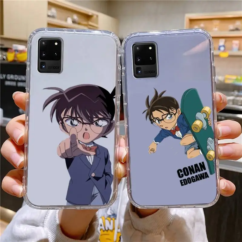 Anime Detective Conan Phone Case For Samsung Galaxy S10 S10e A70 Edge S22 S23 Plus Ultra Note10 Transparent Cove
Anime Detective Conan Phone Case For Samsung Galaxy S10 S10e A70 Edge S22 S23 Plus Ultra Note10 Transparent Cove