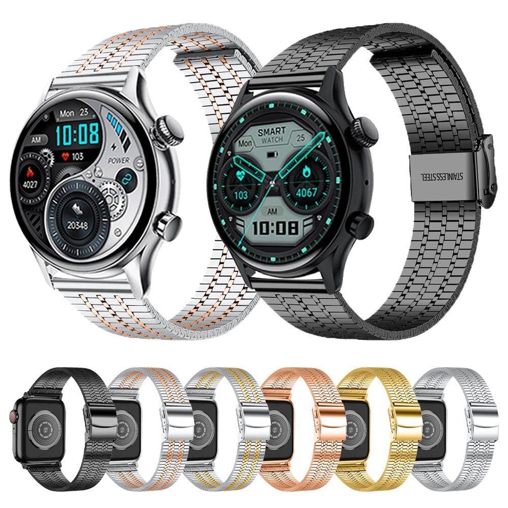 Metal Strap For COLMI P8 Plus Pro P9 P12 V23 V31 Land 2S Wristband 20mm 22mm Band Stainless Steel Watchband Accessorie Wristband
Metal Strap For COLMI P8 Plus Pro P9 P12 V23 V31 Land 2S Wristband 20mm 22mm Band Stainless Steel Watchband Accessorie Wristband