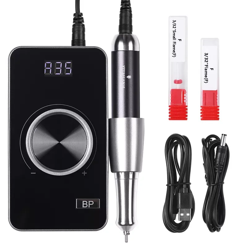 2023NEW PRETTY Nail Drill Machine 35000 RPM Full LCD Display Rechargeable Nail Drill Pen for Manicure Kit With Cutter Nails Tool
2023NEW PRETTY Nail Drill Machine 35000 RPM Full LCD Display Rechargeable Nail Drill Pen for Manicure Kit With Cutter Nails Tool