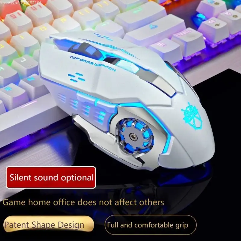 Wireless Bluetooth Mouse Rechargeable Stylish Mute Gaming Mechanical Mouse Office Accessories Suitable for Laptop Desktop Myszka
Wireless Bluetooth Mouse Rechargeable Stylish Mute Gaming Mechanical Mouse Office Accessories Suitable for Laptop Desktop Myszka
