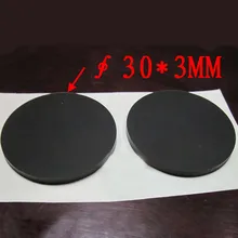 24-90mm Anti-slip Black Self Adhesive Round Silicone Rubber Feet Pad Laptops Keyboards Calculators Monitors Anti-skid Pads