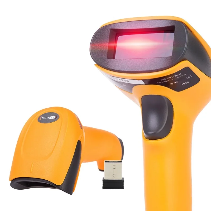 2022 Wireless Laser Barcode Scanner Long Range Cordless Bar Code Reader for POS and Inventory - NT-2028
2022 Wireless Laser Barcode Scanner Long Range Cordless Bar Code Reader for POS and Inventory - NT-2028