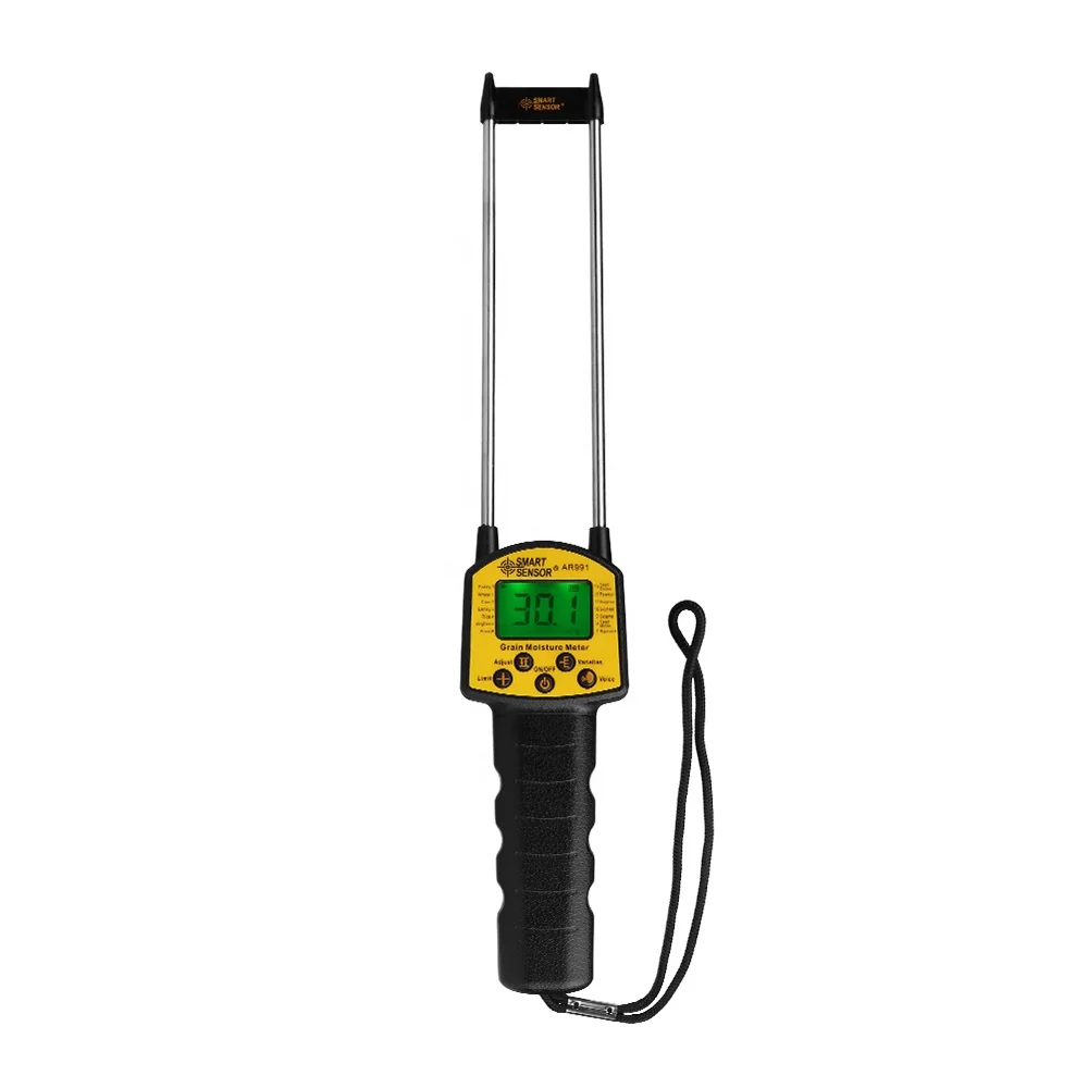 Smart Sensor AR991 Grain moisture analyzer humidity meter For Grain Corn,Wheat,Rice,Bean,Wheat Flour fodder rapeseed seed
Smart Sensor AR991 Grain moisture analyzer humidity meter For Grain Corn,Wheat,Rice,Bean,Wheat Flour fodder rapeseed seed