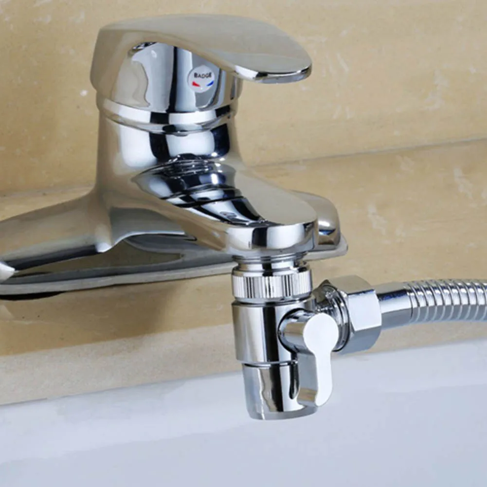 Faucet Diverter Kitchen/bathroom Hardware Part Shower Basin Basin Faucet Diverter Valve One-in-two-out Water Divider Switch
Faucet Diverter Kitchen/bathroom Hardware Part Shower Basin Basin Faucet Diverter Valve One-in-two-out Water Divider Switch
